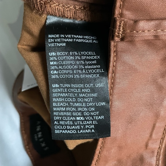 High-Rise Coated Skinny Jeans - Picture 7 of 12